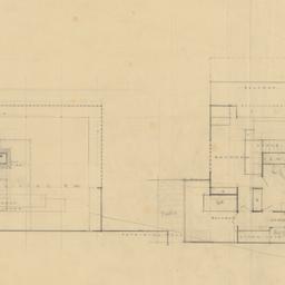 Two plans [recto]
