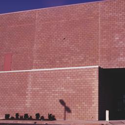 Exterior view, detail of co...