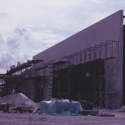 Construction view, layered ...