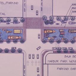 Site plan, detail.