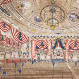 Interior view of Tammany Ha...