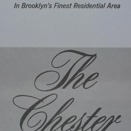The Chester, 350 E. 19 Street