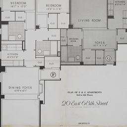 20 E. 68 Street, Plan Of F ...