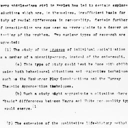 Tentative Outline of Resear...