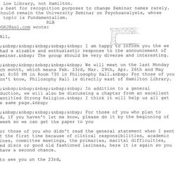 Correspondence, 2004-02-23....