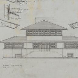 Working drawing #4: South e...