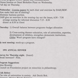 Agenda Committee