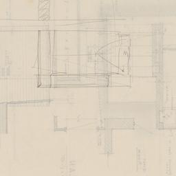 Entry detail, plan, elevati...