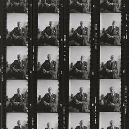 Reinhold Niebuhr contact sheet