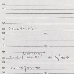 Western questionnaire, answ...