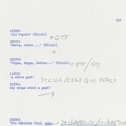 Western questionnaire, answ...