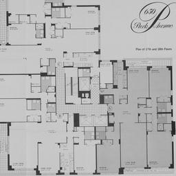 650 Park Avenue, Plan Of 17...