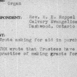 Carnegie Turn-Downs, Church...