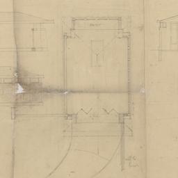 Garage plan, elevation