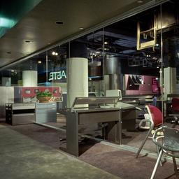 Interior view, showroom.