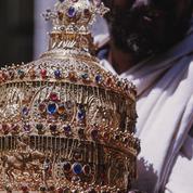 Emperor's crown, priest...
