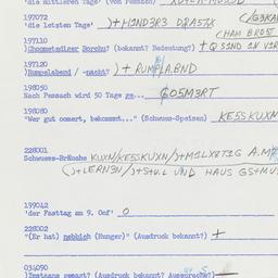 Western questionnaire, answ...