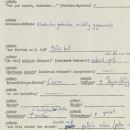 Western questionnaire, answ...
