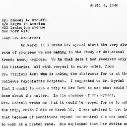 Letter from Benjamin Malzbe...