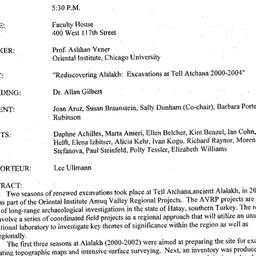 Minutes, 2005-03-22. The An...