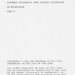 Oral history interview with...