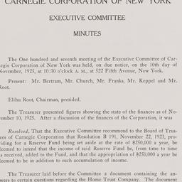 Executive Committee Meeting...