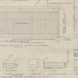 Radiator screen design details