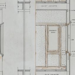Wall sections, framing details