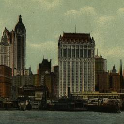 Sky Line from Hudson River....
