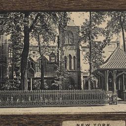 New York. Little Church ...