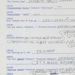 Western questionnaire, answ...