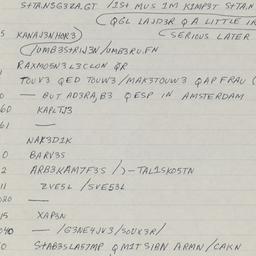 Western questionnaire, answ...