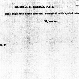 Memorandum from Robert M. L...