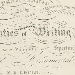 Penmanship, or, The Beautie...