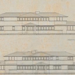 Working drawing #4: North, ...