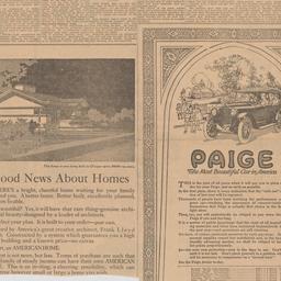 Newspaper article, exterior...