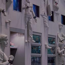Interior view, wall display.