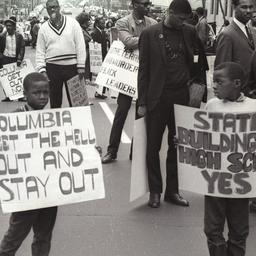 Community protests