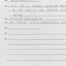 Western questionnaire, answ...