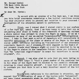 Letter from Charles Henry T...