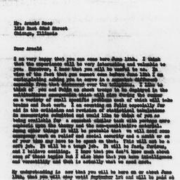 Letter from Samuel A. Stouf...