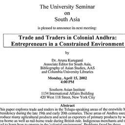 Announcements, 2002-04-15. ...