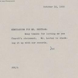 Board Meeting, 10/11/1932