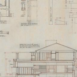 Wall sections, framing details