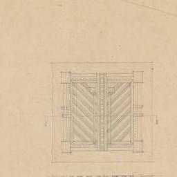Wood light grille details
