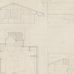 Plan, section, elevations