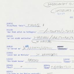 Western questionnaire, answ...