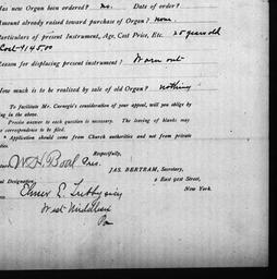 Carnegie Church Organs, Wes...