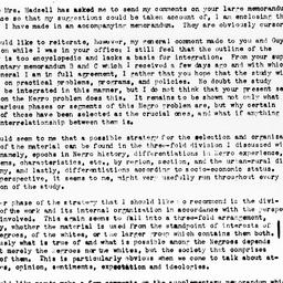 Letter from Louis Wirth to ...