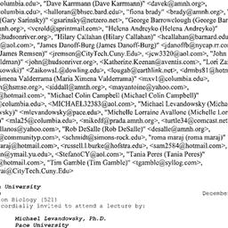 Announcements, 2004-12-13. ...